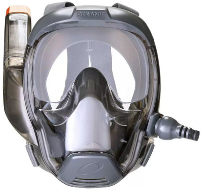 Oceanic Full Face Snorkel Mask Adult 180 Panoramic Viewing, Easier Breathing
