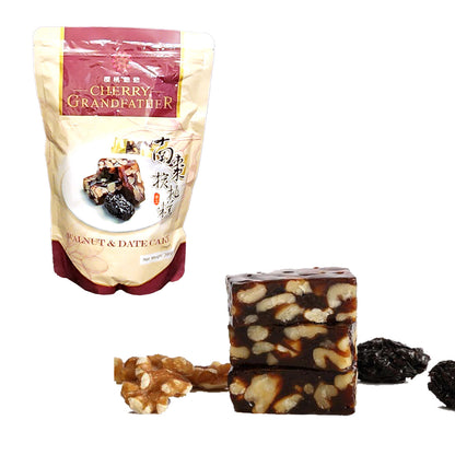 Cherry Grandfather Walnut & Date Cake Vegan Halal Made In Taiwan 380g 櫻桃爺爺南棗核桃糕