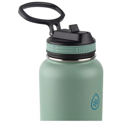 ThermoFlask 2-Pack Double Wall Vacuum Insulated Stainless Steel Water Bottles