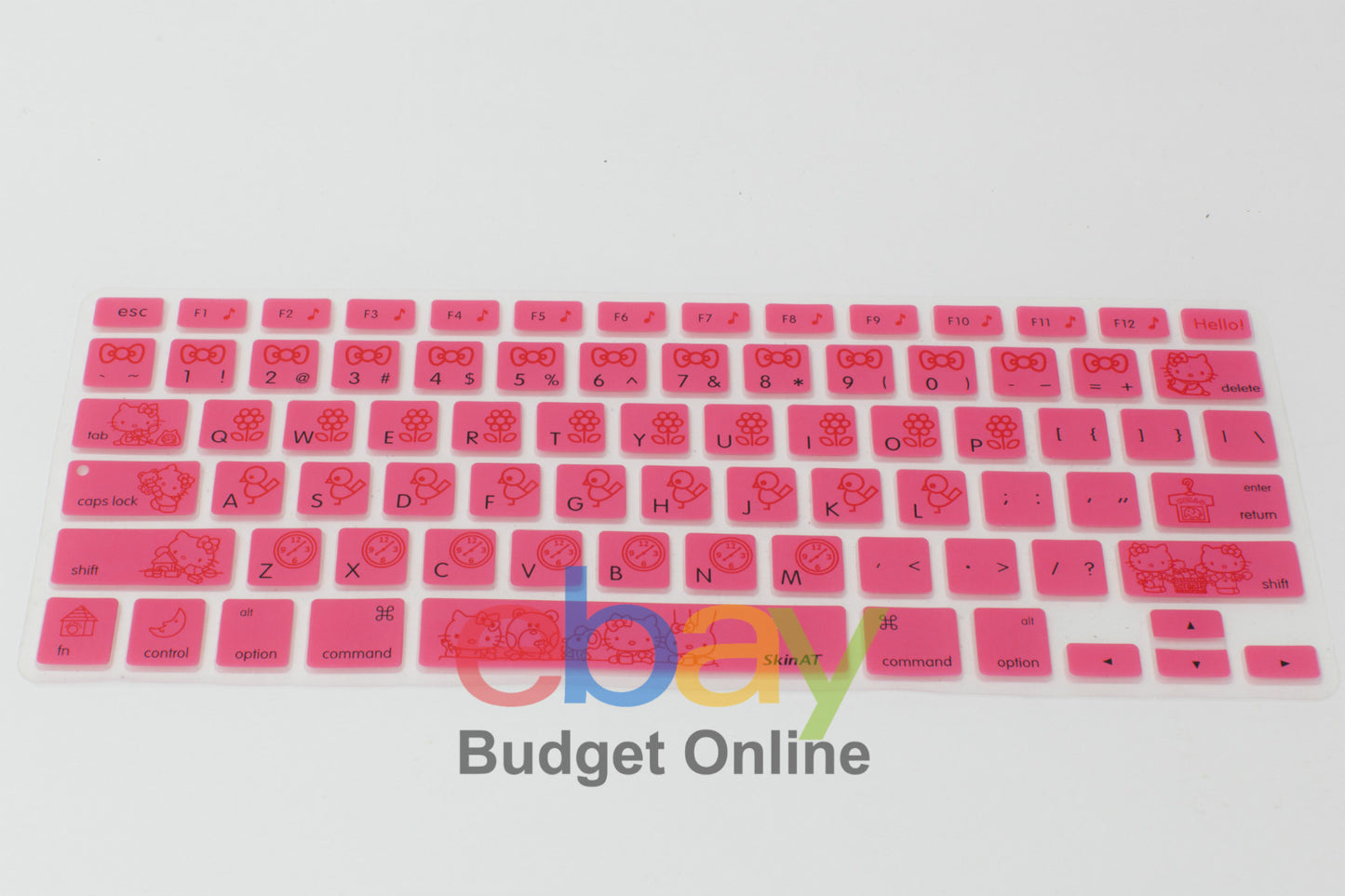 Hello Kitty Keyboard Case Cover Protector for Apple MacBook Pro Air 13.3" 15" 17