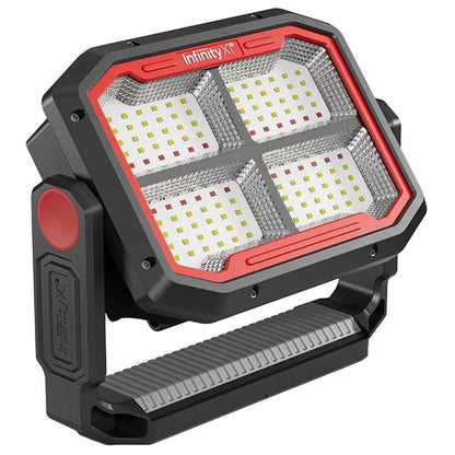 Infinity X1 3000 Lumen Solar Rechargeable Portable Floodlight Torch Work Light