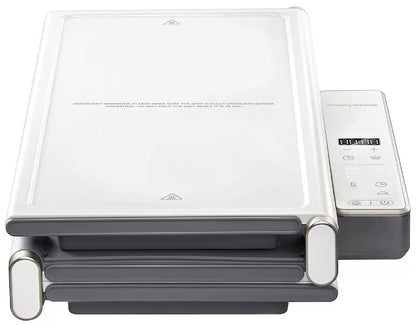 Morphy Richards 2-in-1 Electric Foldable Cooktop And Food Warmer with Hot Plate