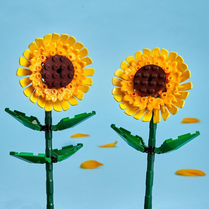 Lego Icons 40524 Sunflowers Botanical Collection Set Gift 216pcs 24cm Tall
