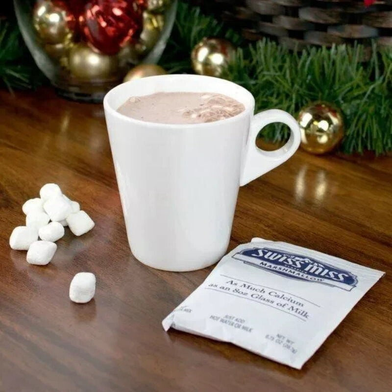 Swiss Miss Hot Cocoa Mix with Marshmallow 60 Sachets Rich & Creamy Drinks 1.68kg
