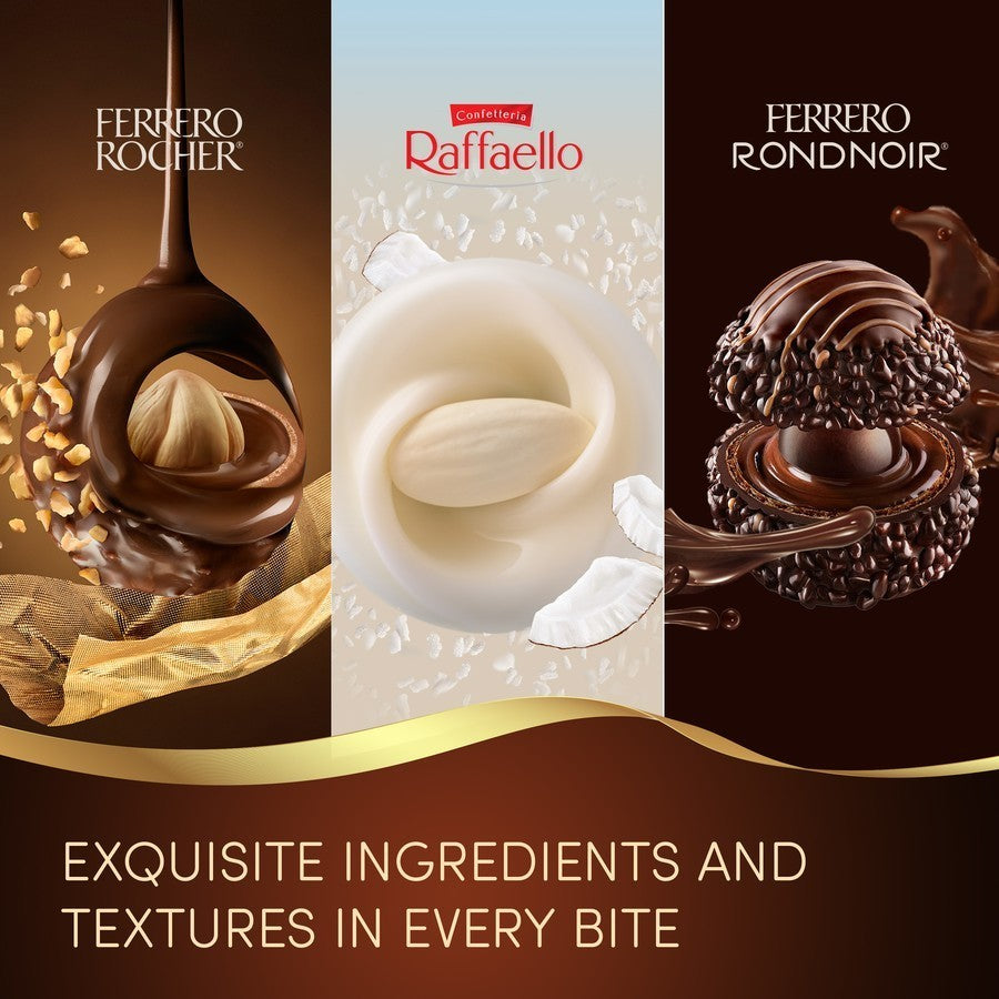Ferrero Collection Ferrero Rocher Raffaello Rondnoir Chocolate Gift Box 172g