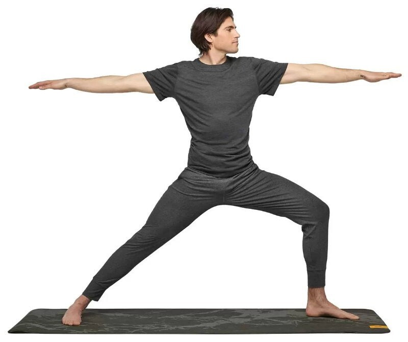 Lole Yoga Mat with 2-In-1 Strap Carry Strap & Resistance Band w/ Exercise Guide