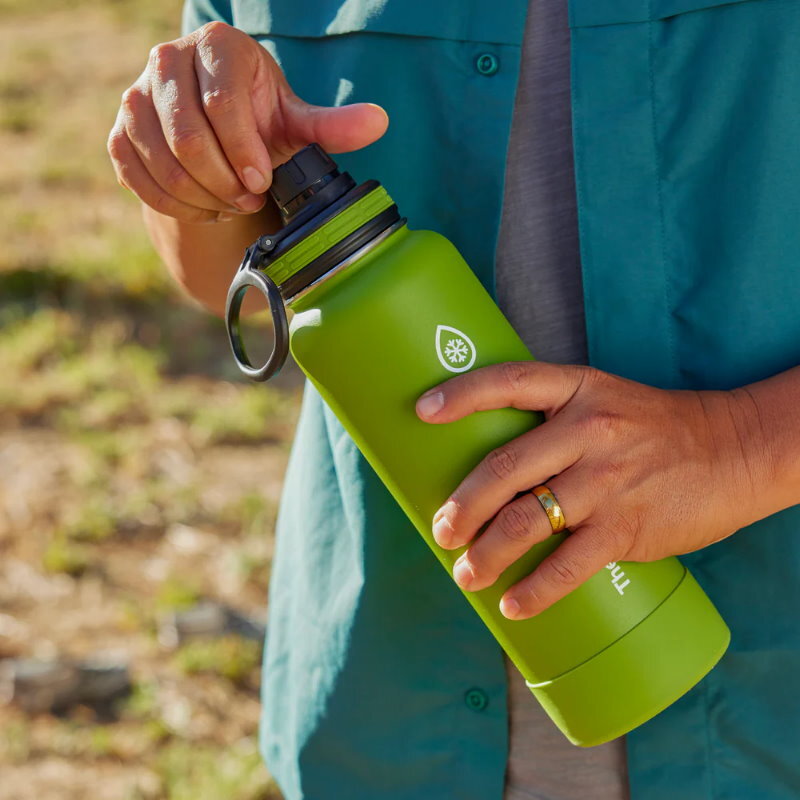 ThermoFlask 2-Pack Double Wall Vacuum Insulated Stainless Steel Water Bottles