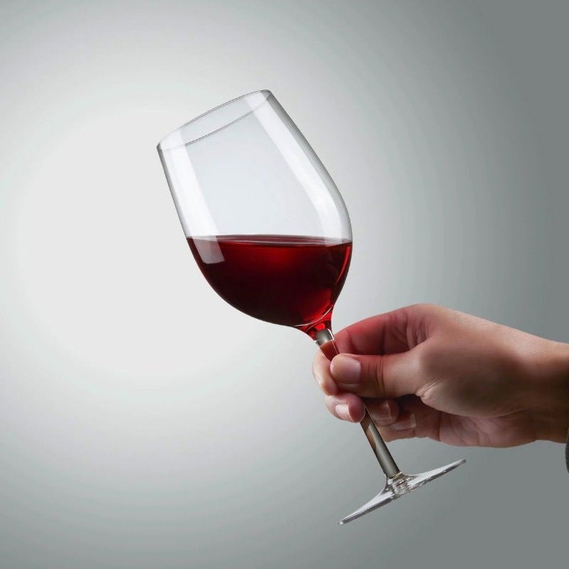 King Crystal 8-Pack Traditional Premium Crystal Clear Classic Wine Glasses 590mL