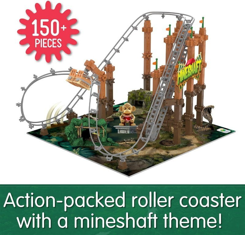 The Learning Journey Techno Trax Mineshaft Roller Coaster Construction Set