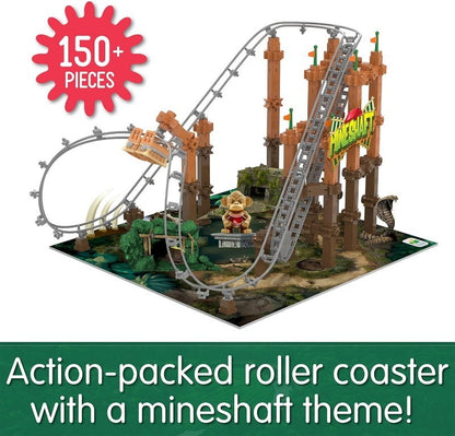 The Learning Journey Techno Trax Mineshaft Roller Coaster Construction Set