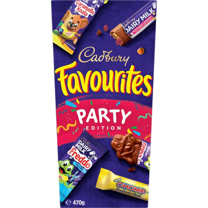 Cadbury Favourites Party Edition Chocolates 470g Assorted Sweet Treats Snack