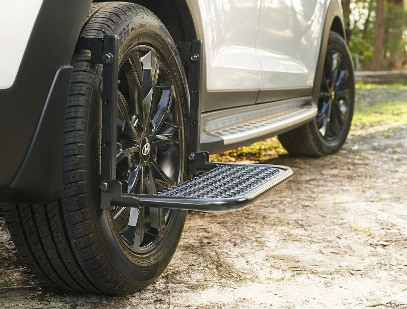 Bushranger 4x4 Car Wheel Quick Step - Folding, Adjustable Heights, Up to 150kg