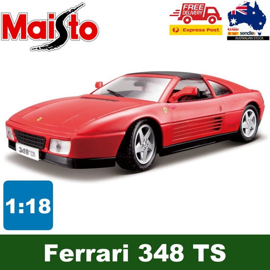 Maisto 1:18 Scale Special Edition Ferrari 348 TS (1989) Die Cast Car Set