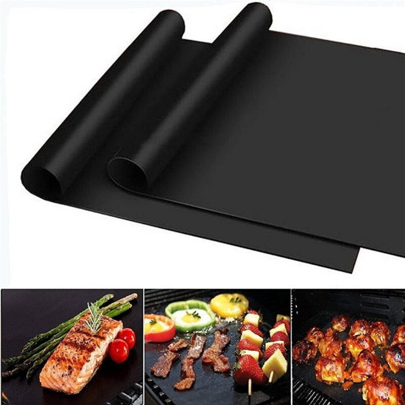 MIU 6-Pack PRO Non-Stick Reusable BBQ Grill Mats - Non-Toxic PFOA & BPA FRE