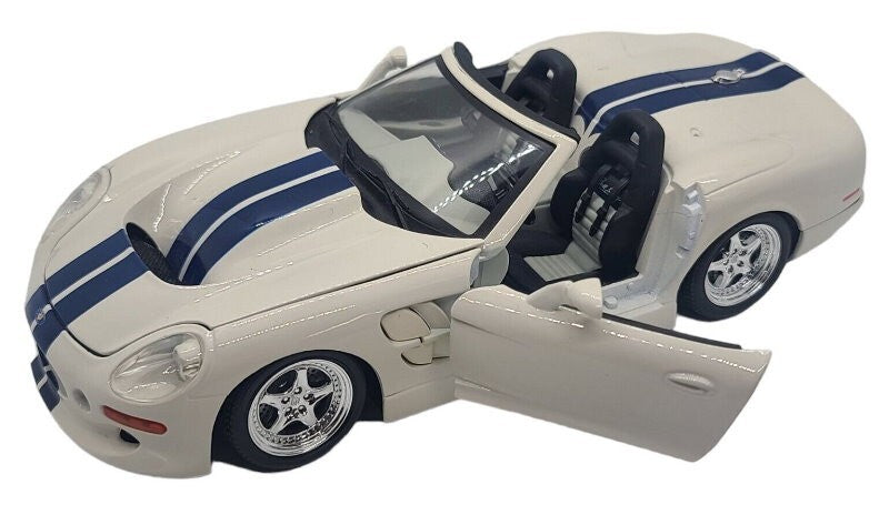 Maisto 1:18 Scale 1999 Special Edition Shelby Series One White Die Cast Car