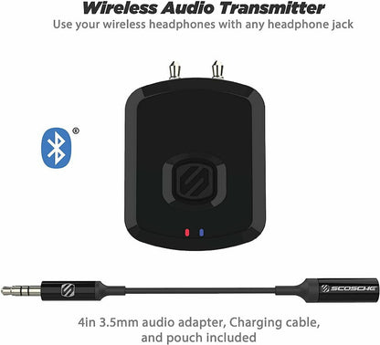 Scosche BTT-SP FlyTunes Universal Portable Bluetooth Wireless Audio Transmitter