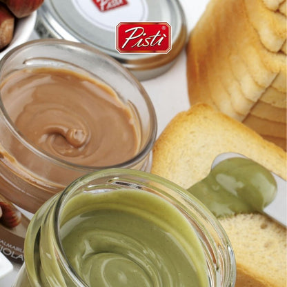 Pisti Sicilian Spreadable Pistachio Cream Spread 600g Italian Sweet and Velvety