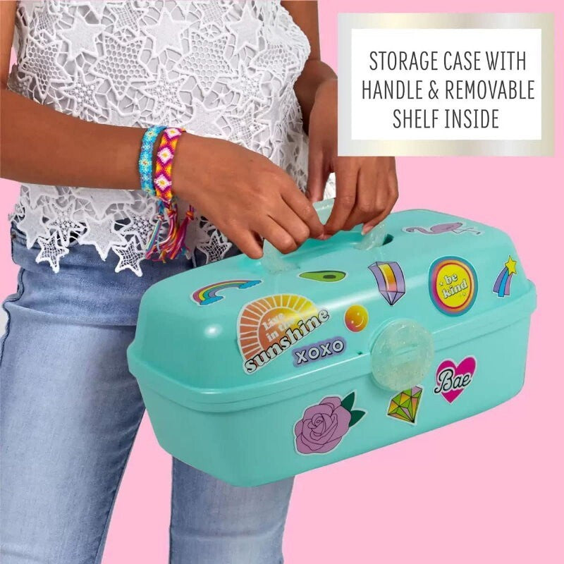 STMT Kids' DIY Custom Jewelry Case 100+ Accessories w/ Step-By-Step Guide