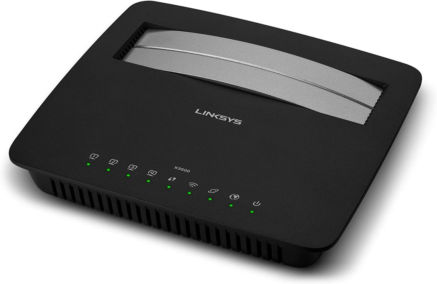 NEW Linksys X3500 Dual-Band Wireless N750 Modem Router with ADSL2+