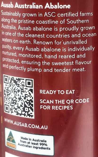 Australian Abalone In Brine Can 2 x 425g Ready to Eat Sustainably Grown in Farms