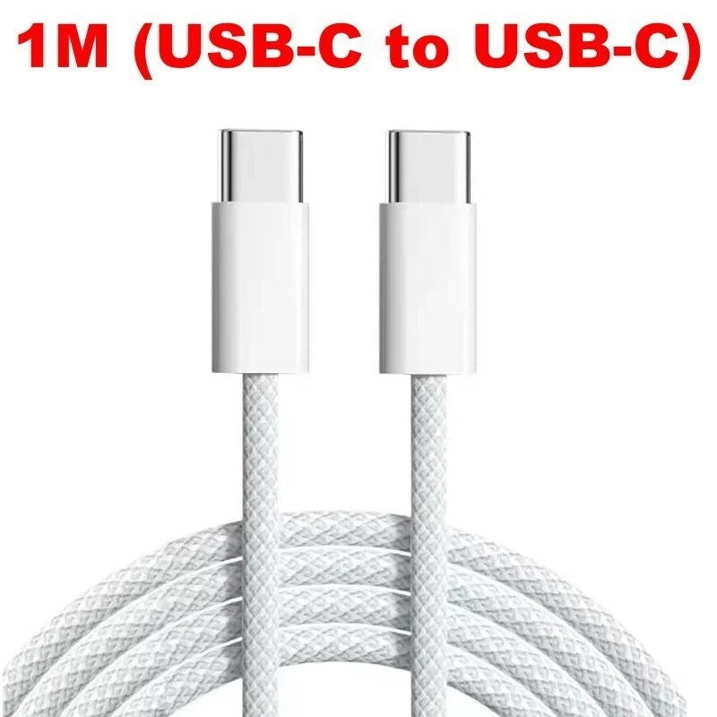 GENUINE Apple 20W Power Adapter / USB-C to Lightning or USB-C Charge Cable