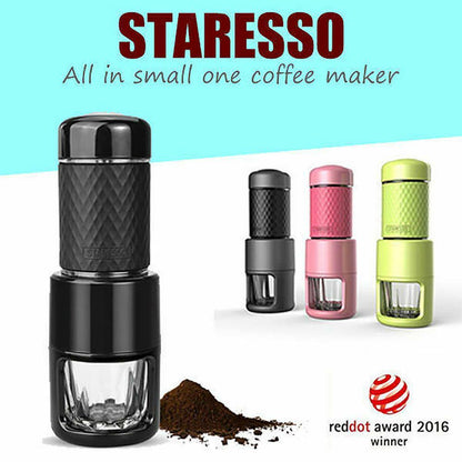 STARESSO Coffee Maker with Espresso, Cappuccino, Quick Cold Brew All in One