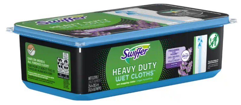 Swiffer Sweeper Heavy Duty Wet Mopping Cloths Pad Refills for Floor Mop