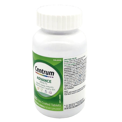 Centrum Advance For Adults Multivitamin & Minerals Dietary Supplement 200 Tablet