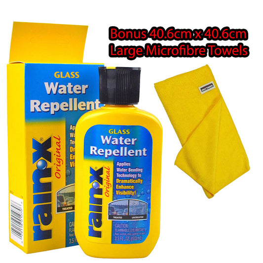 Rain-X Original Glass Water Repellent with Microfiber Cloth Car Window Treatment