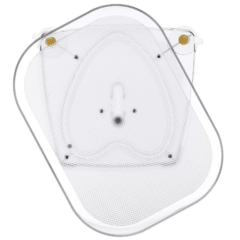 Polder 2-Pack E-Z Reach Rotating 360° Storage Tray for Fridge, Cabinet 40 x 30cm