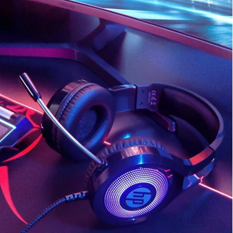 HP DHE-8010 Stereo Gaming Headset for Smartphone, PC, PS4, Xbox One, Cable 2 m