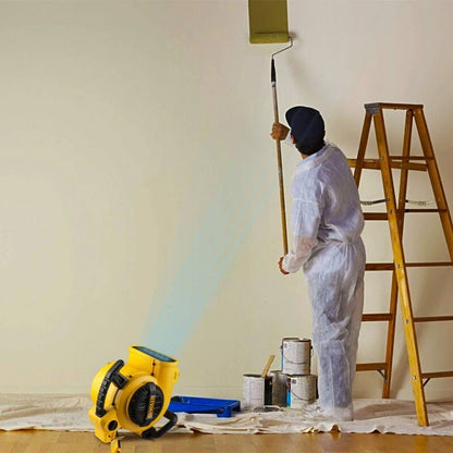 DeWalt 600 CFM 3-Speed 240V Air Mover and Dryer Corded Portable Floor Dryer