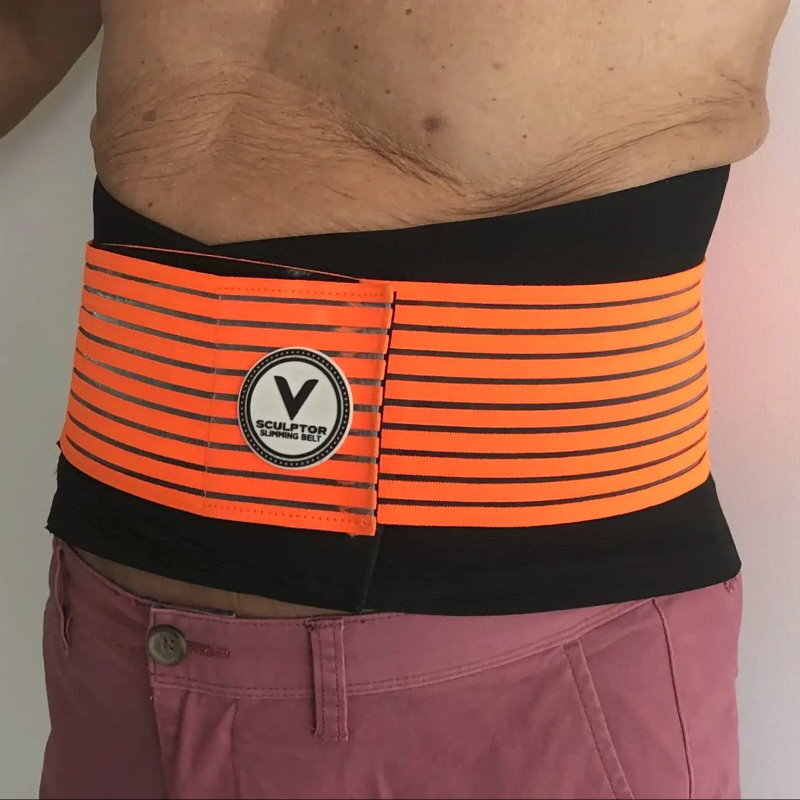 VSculptor Waist Trainer Sweat Belt / Slimming Belt Faster Result For Men & Women