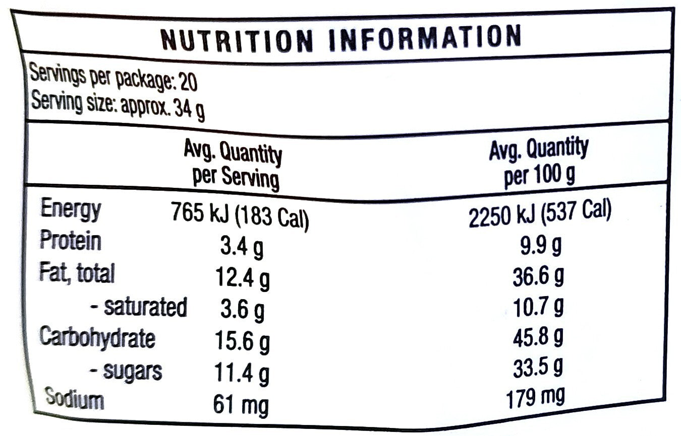 Butter Toffee Flavoured Roasted Cashews Kosher Healthy Sweet Snack 680g US Made