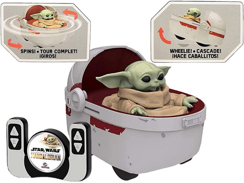 Disney Star Wars The Mandalorian Grogu /The Razor Crest 2.4GHzRemote Control Car