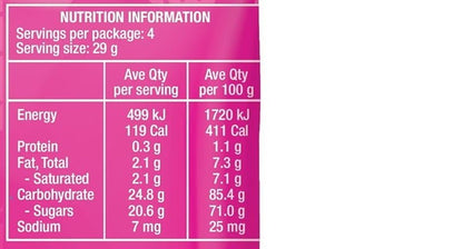 Zappo 30-Pack Grape & Strawberry Sour Flavoured Chews Lollies Mega Pack 870g
