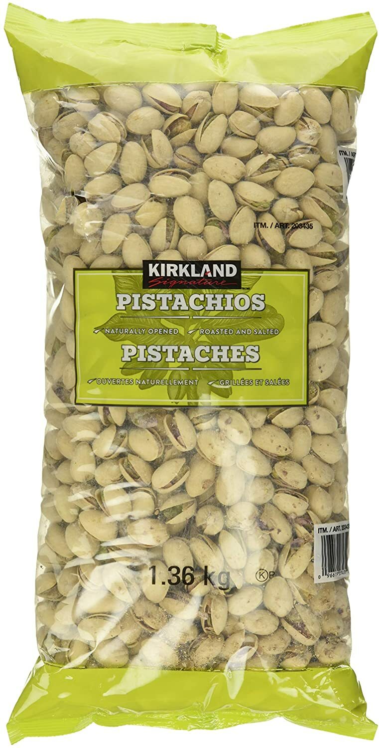 Pistachio California Dry Roasted In Shell 1.36kg Kids Heathy Kosher School Snack