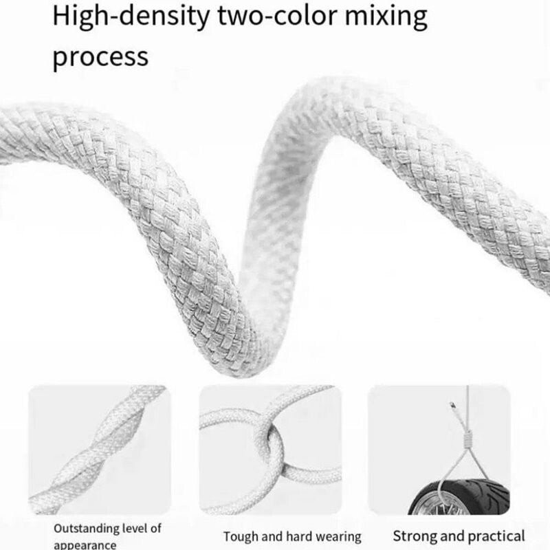 Genuine Apple 60W USB-C Charge Cable Woven 1m for iPhone 16 15 Macbook Pro Air