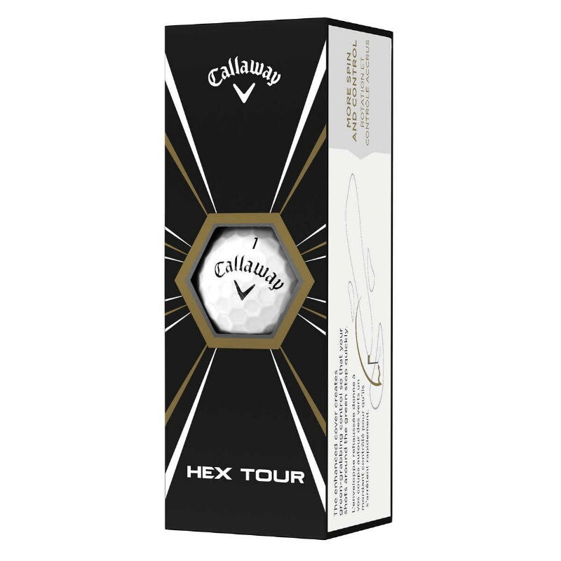 Callaway Hex Tour Soft Golf Balls - Longer off the tee, More Spin