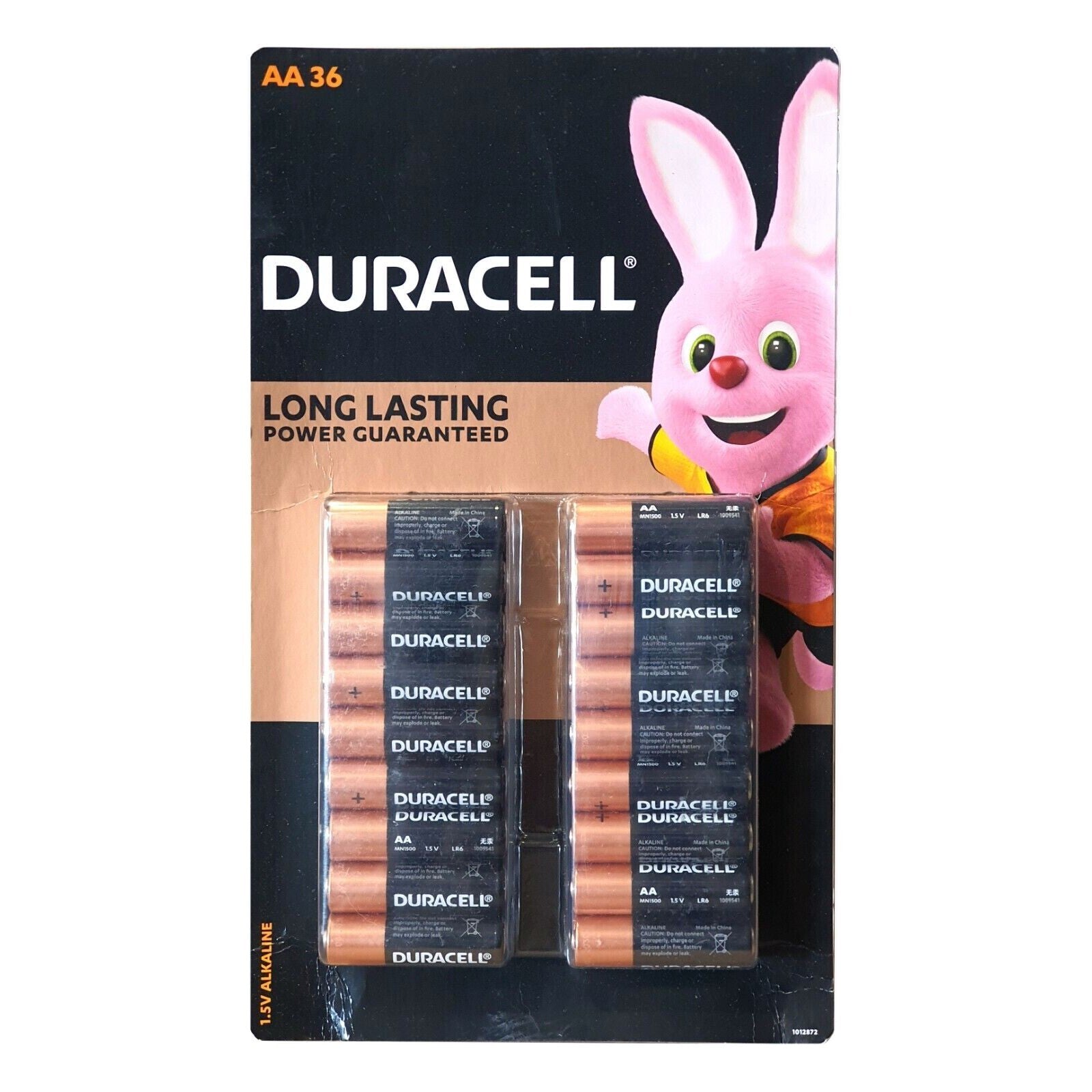 36 x Duracell AA 1.5V Battery Alkaline Batteries for Toys TV Remotes RC Devices
