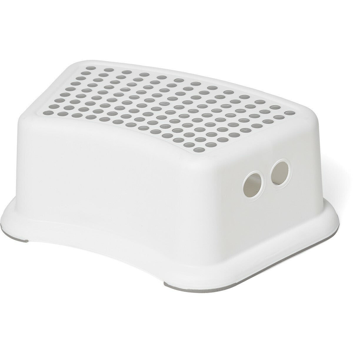 White Step Stool Portable Plastic Easy Use Handy Wash Bathroom Toilet Training