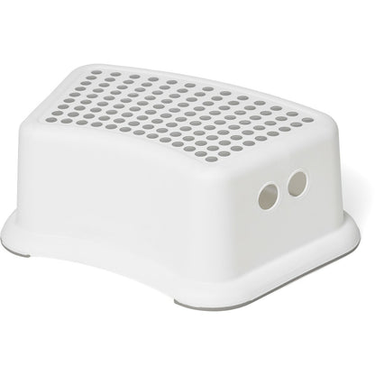 White Step Stool Portable Plastic Easy Use Handy Wash Bathroom Toilet Training