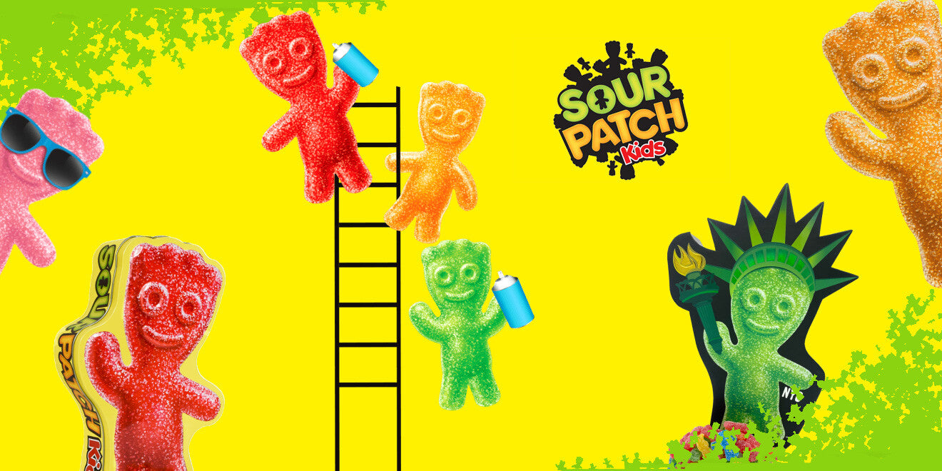Sour Patch Kids Lollies Sweet Fruity Confectionery Party Candies Mega Pack 1.1kg