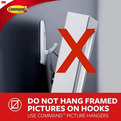 3M Command 18pc Hooks Value Pack Utility Adhesive Damage Free Hanging Hooks