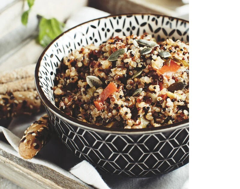 A Green Mill Organic Tri Colour Quinoa 1.8Kg Super Food Vegan Kosher Gluten Free