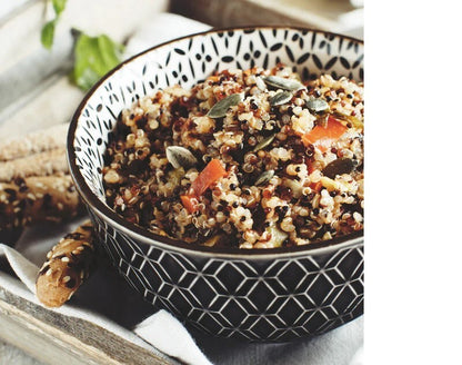 A Green Mill Organic Tri Colour Quinoa 1.8Kg Super Food Vegan Kosher Gluten Free