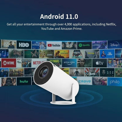 Topleo Freestyle Portable Smart Projector Up to 130" Projection & 180° Rotation