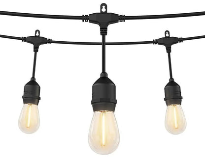 Artika 20 LED Bulbs 42 ft Waterproof Outdoor Solar String Lights 4 Lighting Mode