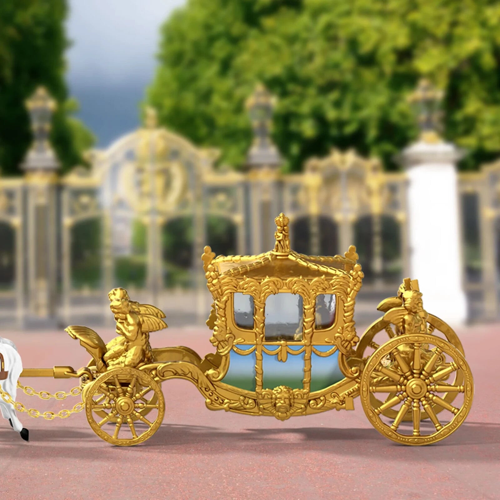 Matchbox Collectors 1762 Gold State Coach 2023 King Charles III Coronation HWJ96