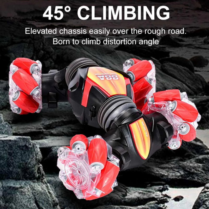 WSD Toys Gesture Sensing RC Stunt Car 2024 - Tumbling, 360° Spinning, Wall Flip